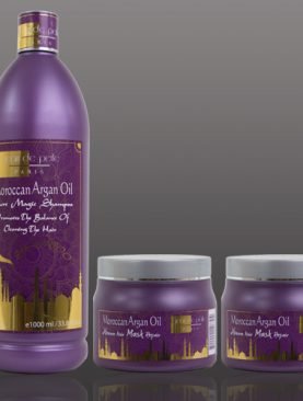 Package No. 12 - Moroccan Argan Oil Package:  Shampoo 1lt + x2 Mask 500ml