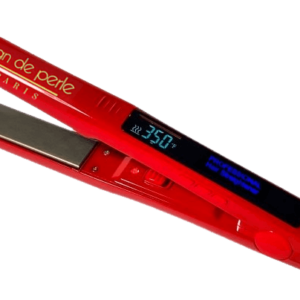 Jean de perle hair straightener device red